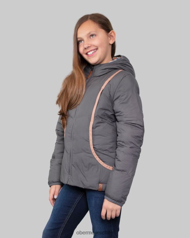 chaqueta acolchada jackie Obermeyer carbón 06060L699 ropa