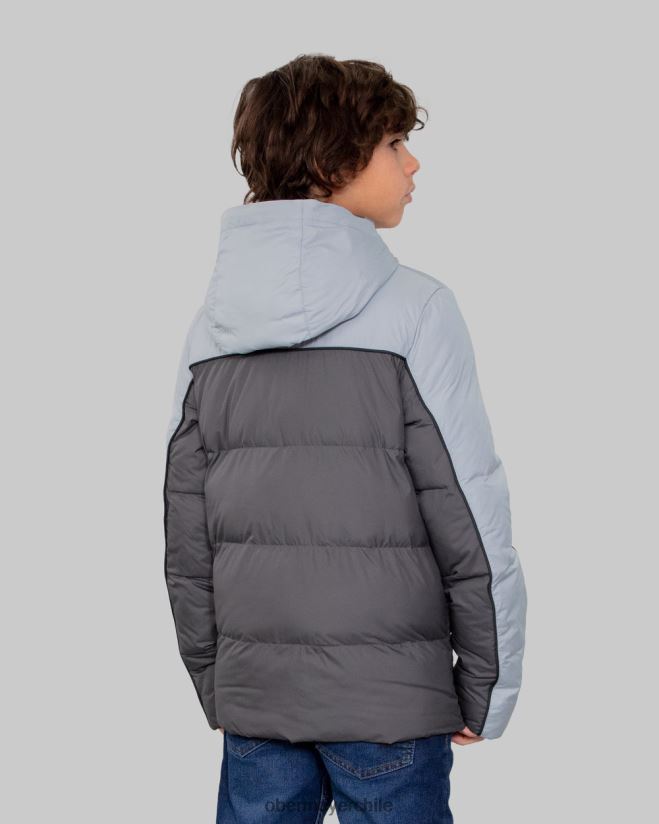 chaqueta acolchada james Obermeyer carbón 06060L690 ropa