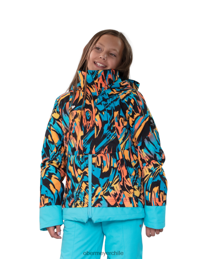 chaqueta con estampado taja Obermeyer viento remolino 06060L611 ropa