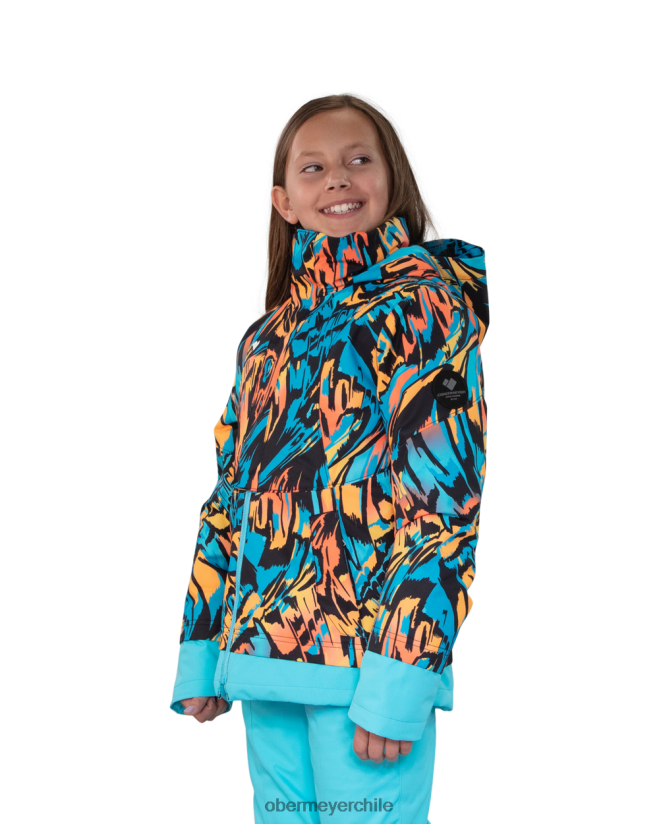 chaqueta con estampado taja Obermeyer viento remolino 06060L611 ropa