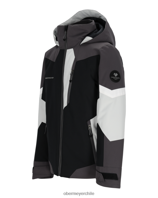 chaqueta de flota Obermeyer negro 06060L564 ropa