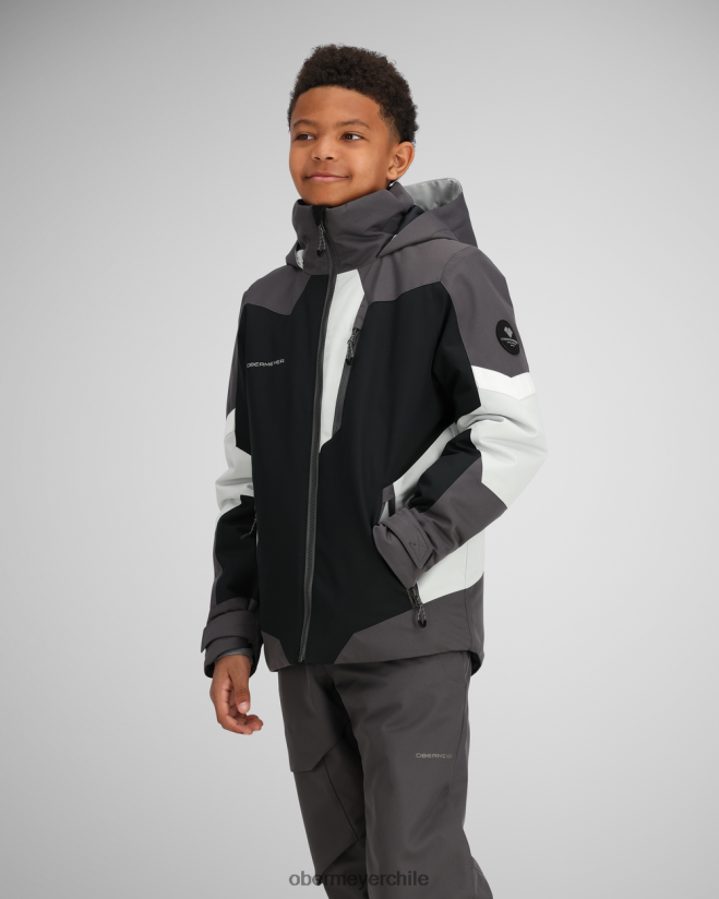 chaqueta de flota Obermeyer negro 06060L564 ropa