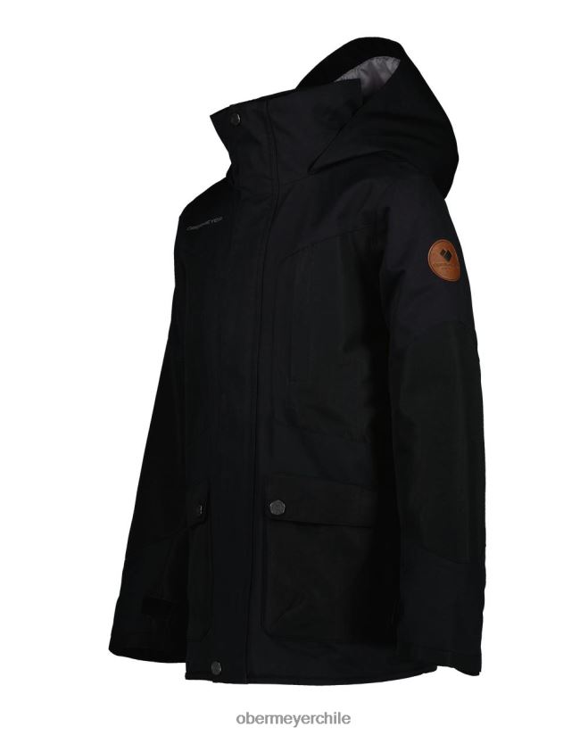 chaqueta de viajero Obermeyer negro 06060L665 ropa