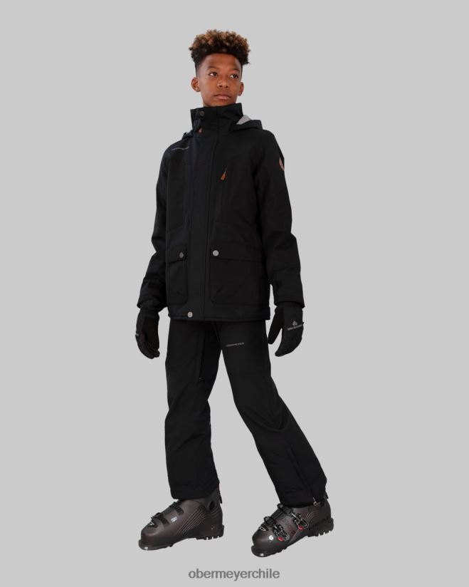 chaqueta de viajero Obermeyer negro 06060L665 ropa