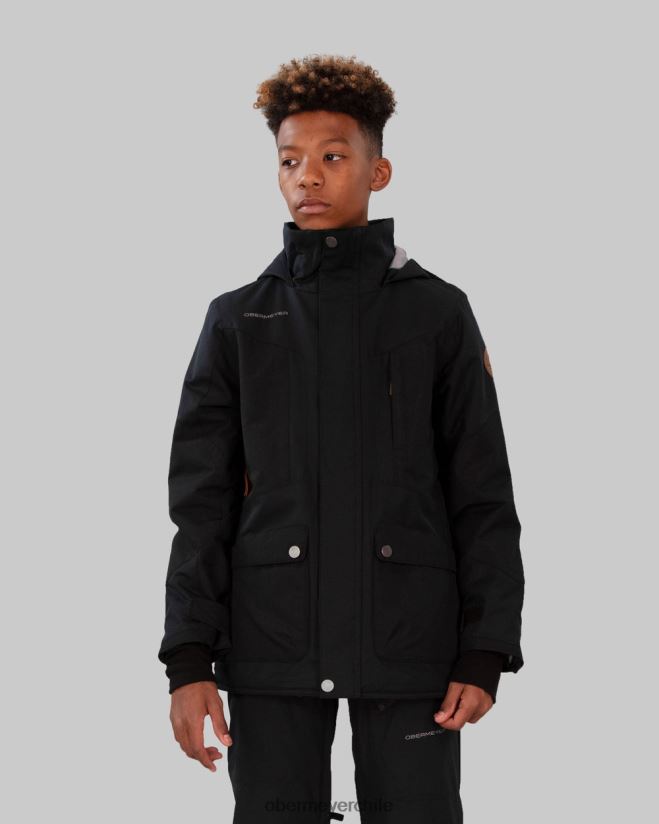 chaqueta de viajero Obermeyer negro 06060L665 ropa