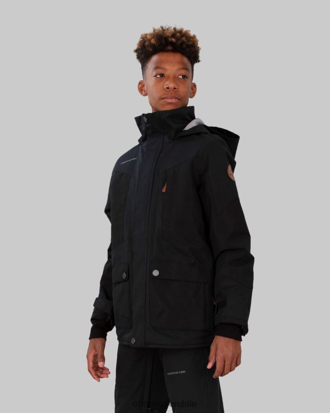 chaqueta de viajero Obermeyer negro 06060L665 ropa