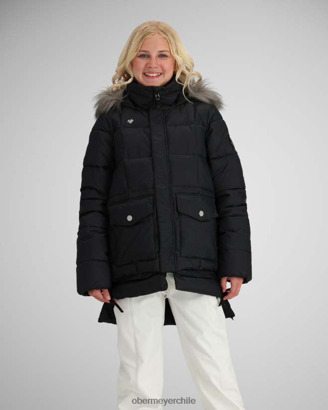 chaqueta megan Obermeyer negro 06060L639 ropa