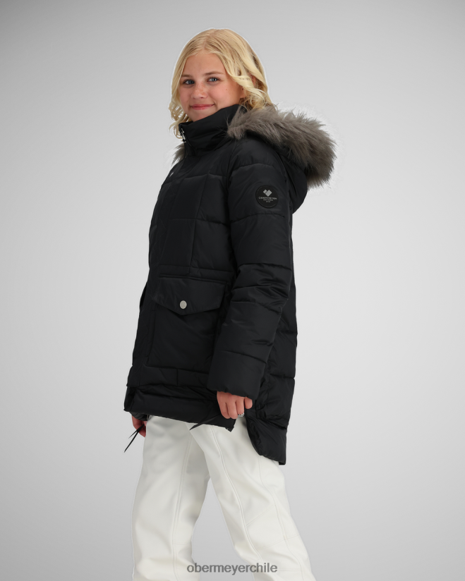 chaqueta megan Obermeyer negro 06060L639 ropa