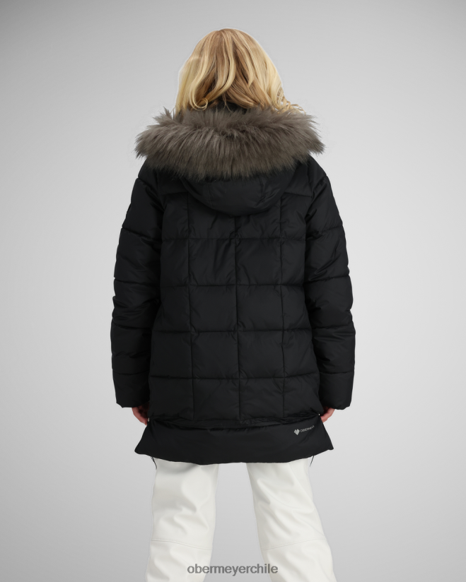 chaqueta megan Obermeyer negro 06060L639 ropa