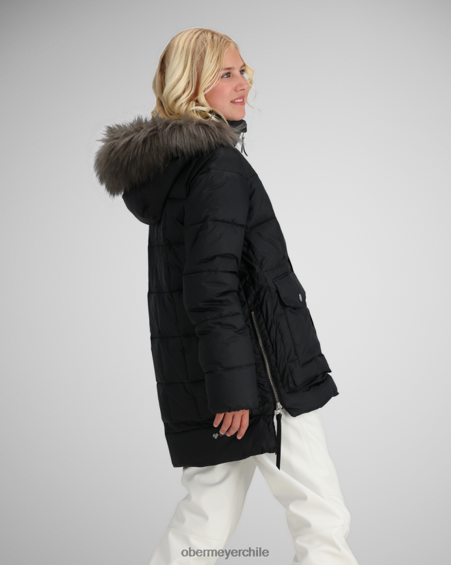 chaqueta megan Obermeyer negro 06060L639 ropa