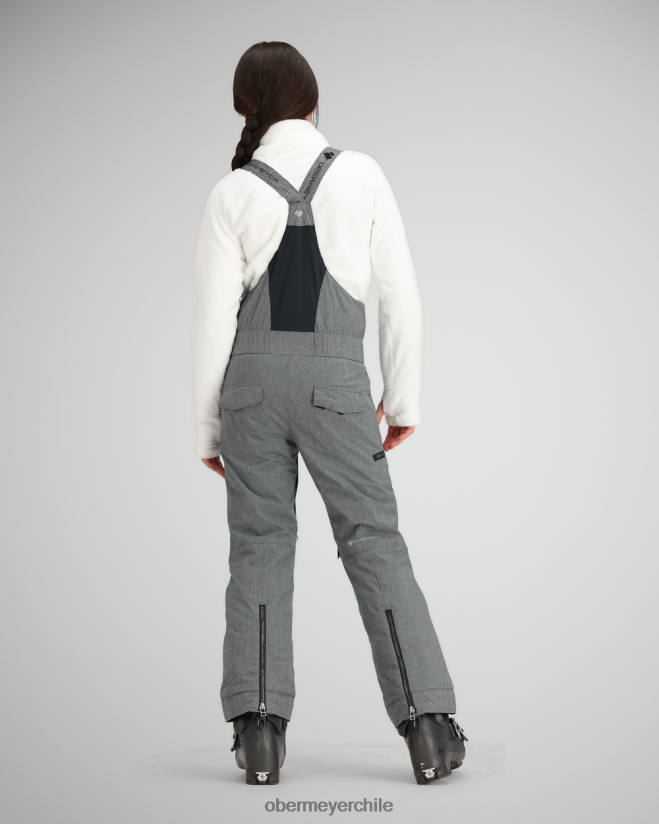 pantalón con pechera anya Obermeyer caballero negro 06060L541 ropa