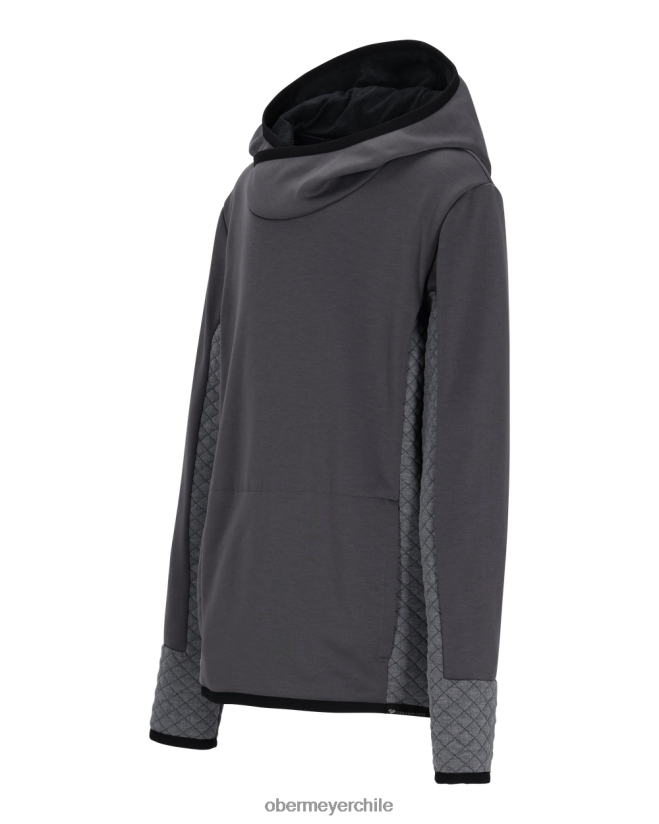 sudadera con capucha asher flc Obermeyer carbón 06060L669 ropa