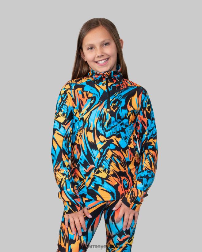 clara top con cremallera 1/4 Obermeyer viento remolino 06060L679 ropa