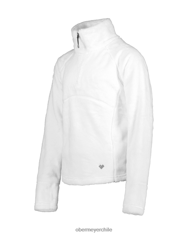top de lana peluda Obermeyer blanco 06060L620 ropa