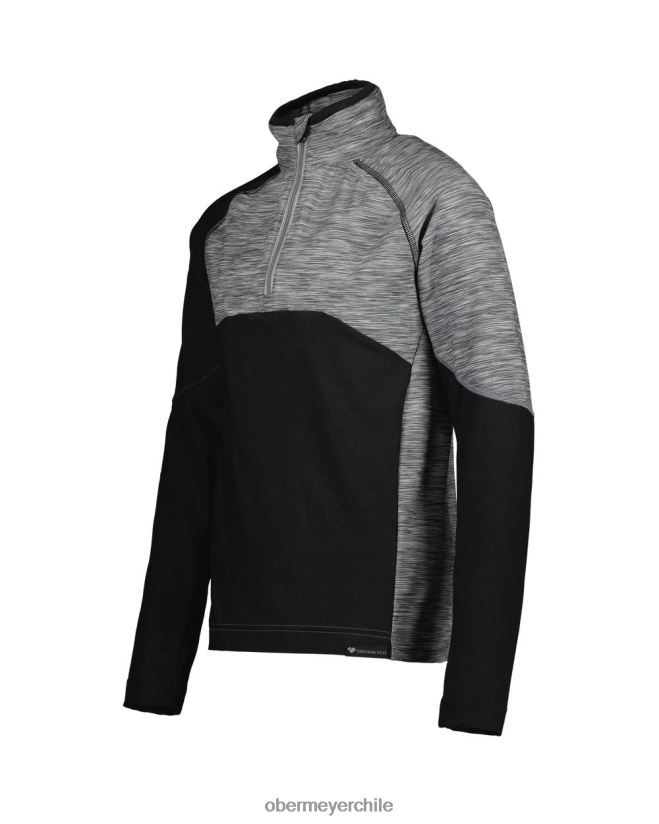 transporte 1/4 zip Obermeyer negro 06060L673 ropa