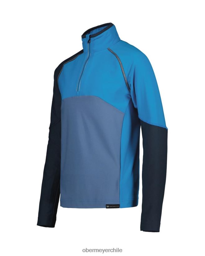 transporte 1/4 zip Obermeyer vibraciones azules 06060L675 ropa