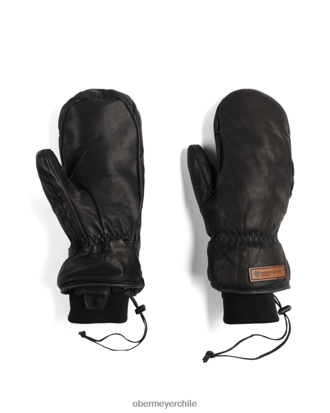 manopla de cuero m Obermeyer negro 06060L477 accesorio