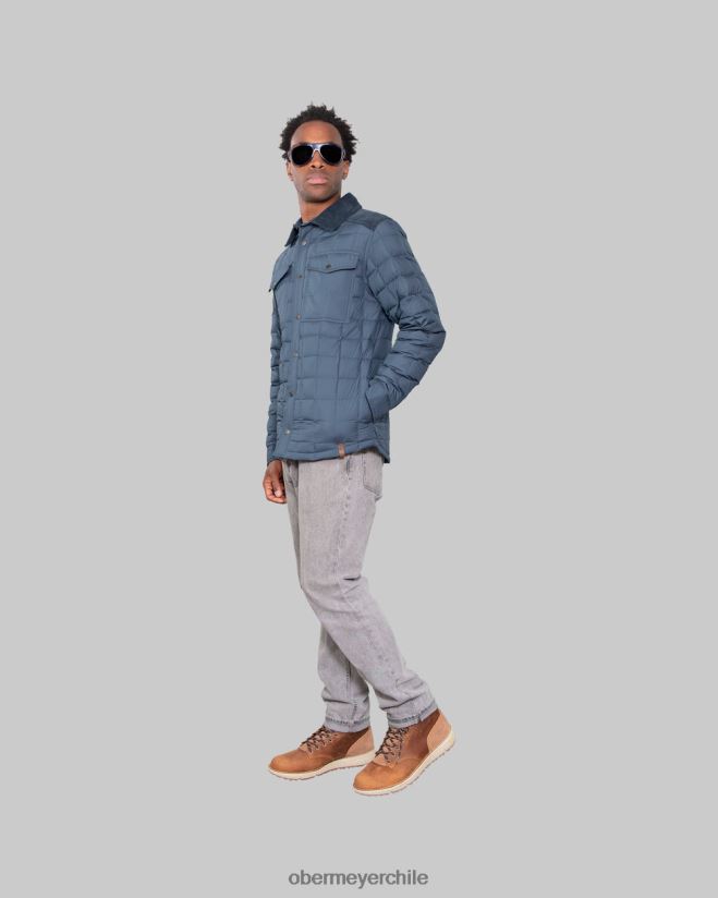 camisa más salvaje Obermeyer índigo crudo 06060L369 ropa