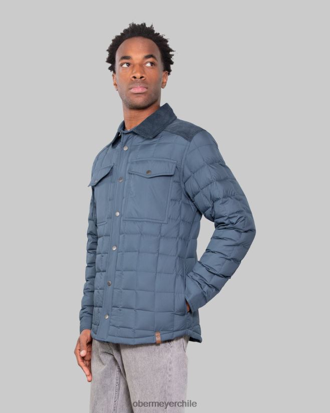 camisa más salvaje Obermeyer índigo crudo 06060L369 ropa