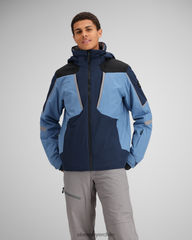 chaqueta de base Obermeyer azules descoloridos 06060L321 ropa