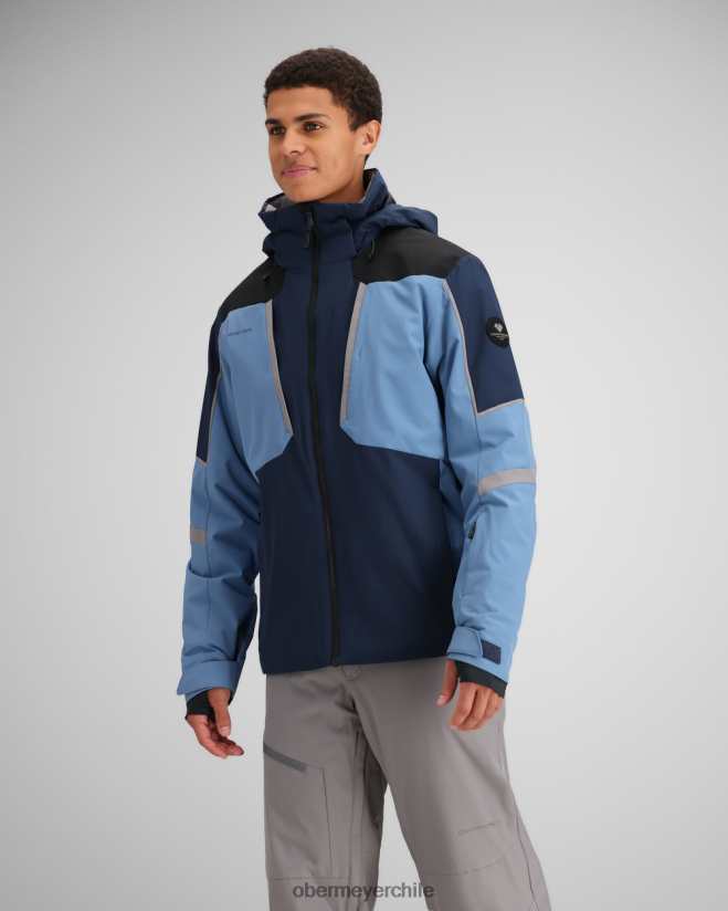 chaqueta de base Obermeyer azules descoloridos 06060L321 ropa