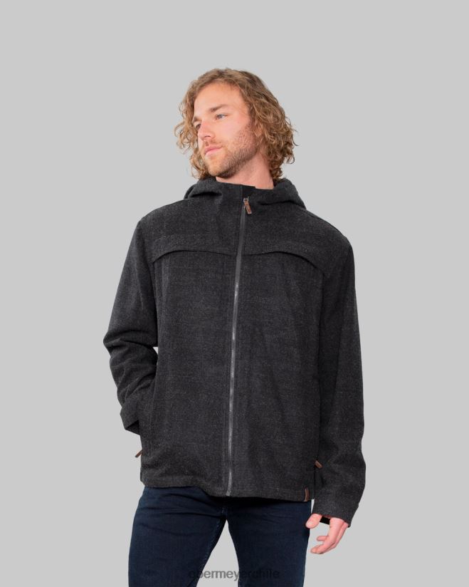 chaqueta de lana wyatt Obermeyer negro 06060L496 ropa