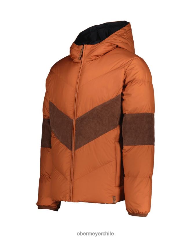 chaqueta de plumas bretona Obermeyer terracota 06060L487 ropa