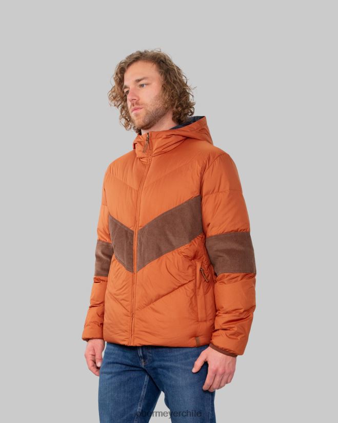 chaqueta de plumas bretona Obermeyer terracota 06060L487 ropa