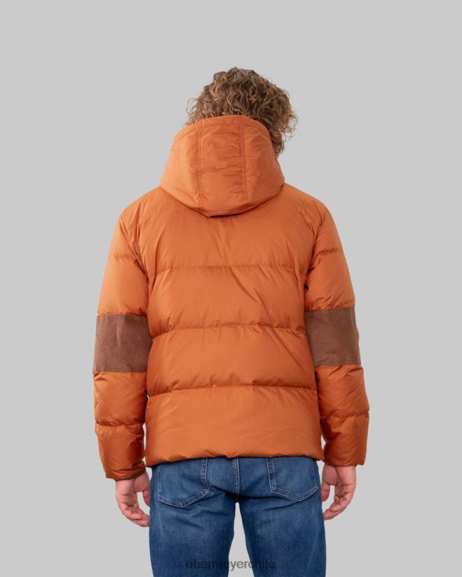 chaqueta de plumas bretona Obermeyer terracota 06060L487 ropa