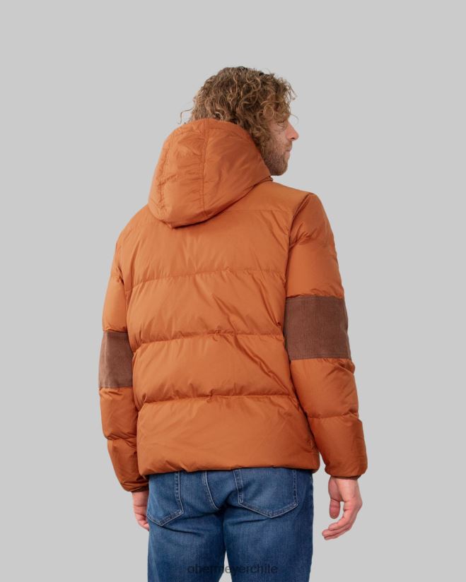 chaqueta de plumas bretona Obermeyer terracota 06060L487 ropa