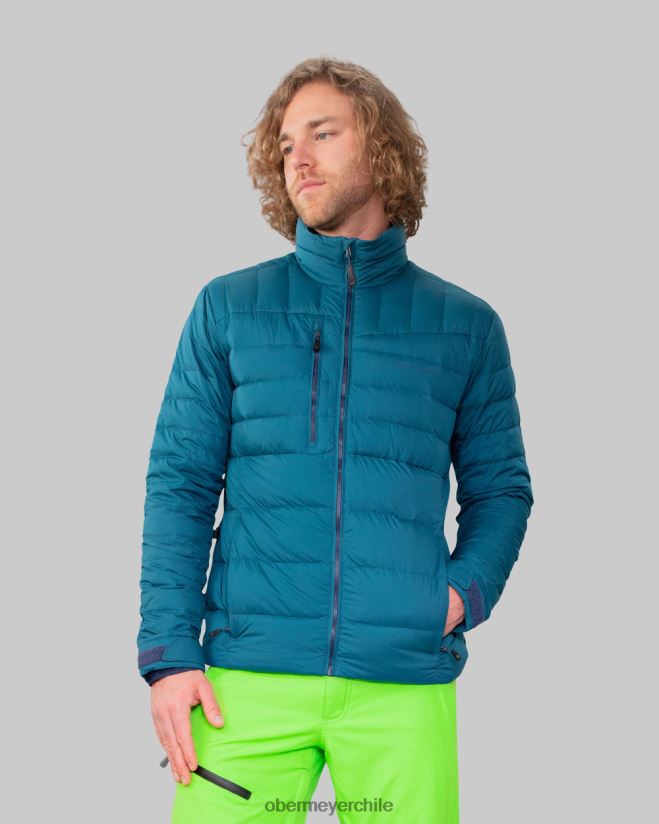 chaqueta de plumas klaus Obermeyer agave azul 06060L357 ropa