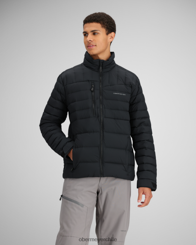 chaqueta de plumas klaus Obermeyer negro 06060L353 ropa