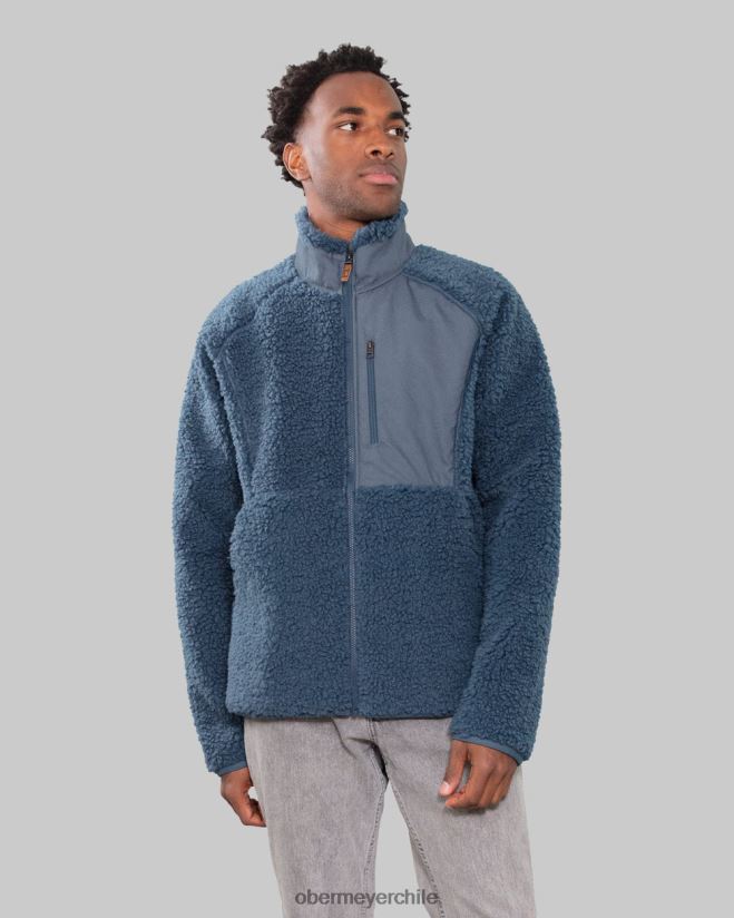 chaqueta sherpa landry Obermeyer índigo crudo 06060L503 ropa