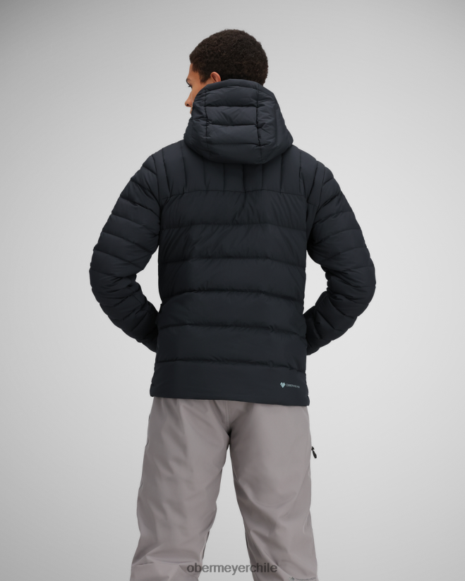 klaus abajo con capucha Obermeyer negro 06060L436 ropa