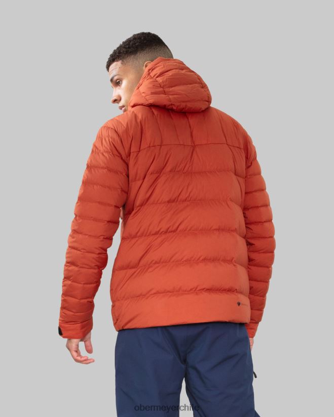 klaus abajo con capucha Obermeyer rojizo 06060L438 ropa