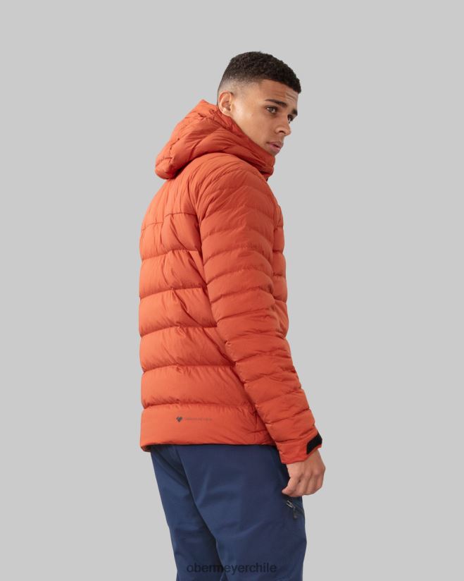 klaus abajo con capucha Obermeyer rojizo 06060L438 ropa