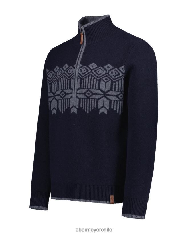 suéter brady con 1/2 cremallera Obermeyer almirante 06060L465 ropa