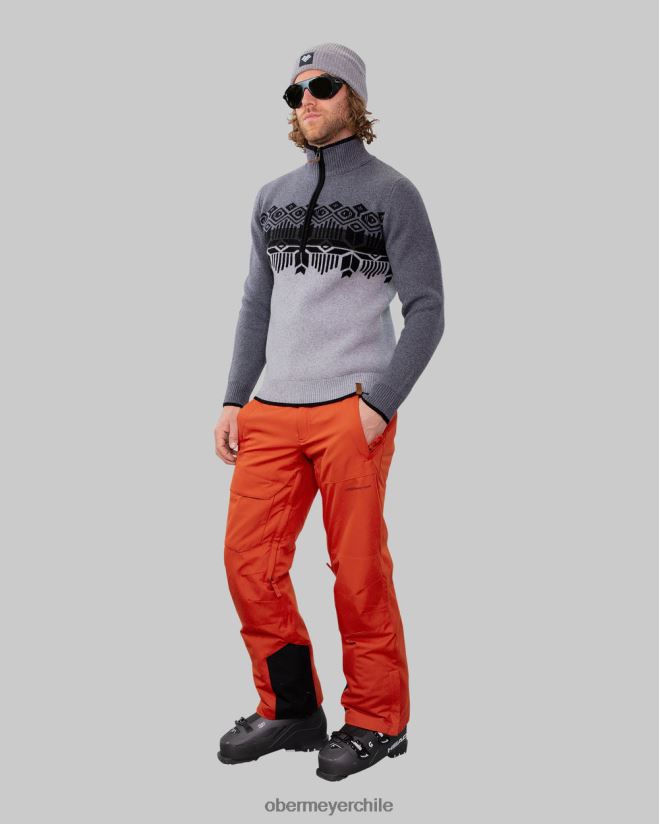 suéter brady con 1/2 cremallera Obermeyer caballeresco 06060L463 ropa