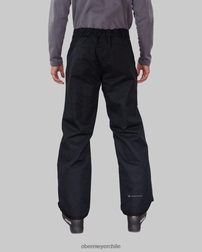 pantalón trapezoidal Obermeyer negro 06060L504 ropa