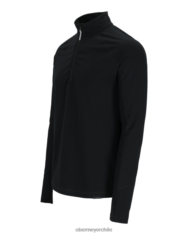 flexionar 1/4 de cremallera Obermeyer negro 06060L376 ropa