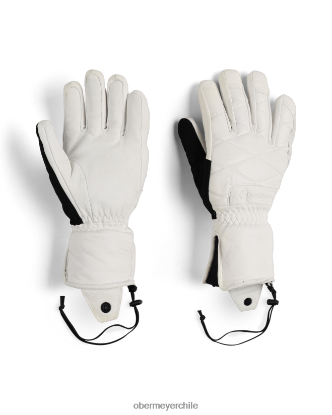 guante de cuero Obermeyer blanco 06060L228 accesorio