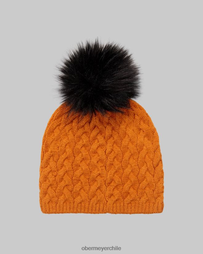 gorro nyc ff con pompón Obermeyer cuenco de cobre 06060L64 accesorio