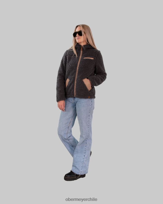 chaqueta amelia sherpa Obermeyer carbón 06060L306 ropa