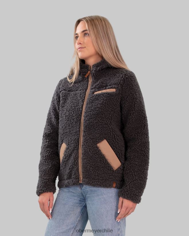 chaqueta amelia sherpa Obermeyer carbón 06060L306 ropa