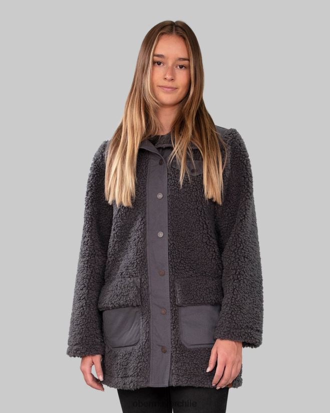 chaqueta andie sherpa Obermeyer carbón 06060L281 ropa