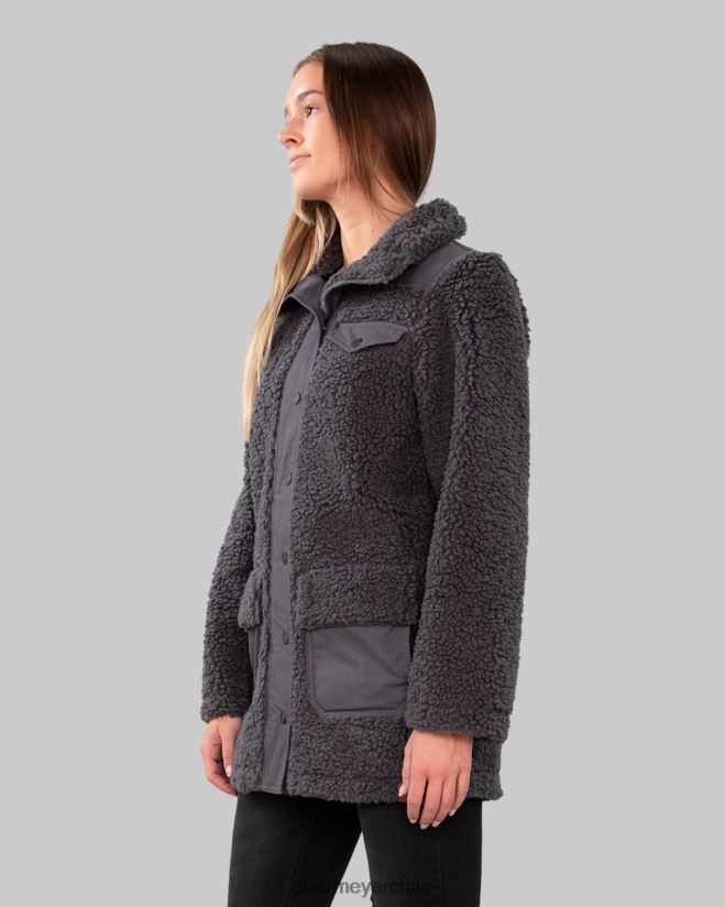 chaqueta andie sherpa Obermeyer carbón 06060L281 ropa
