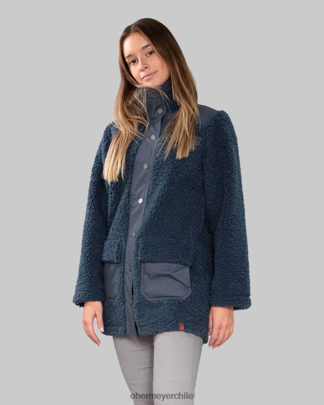 chaqueta andie sherpa Obermeyer índigo crudo 06060L277 ropa