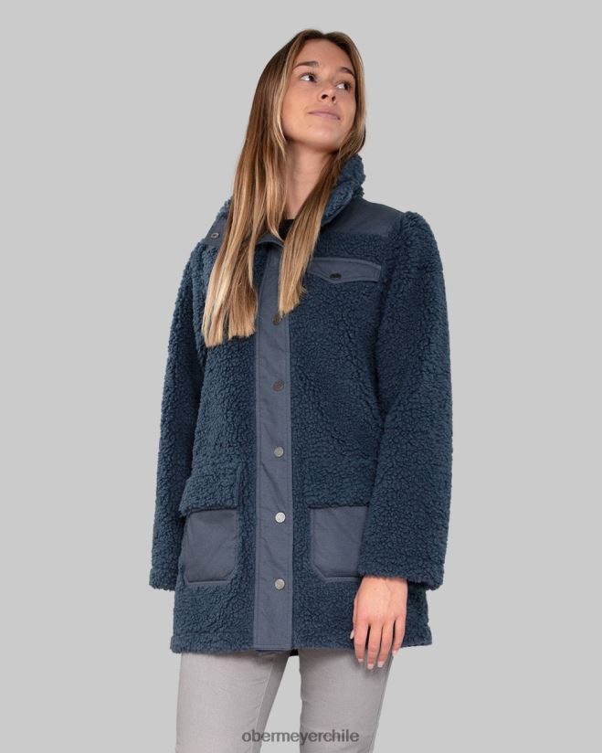 chaqueta andie sherpa Obermeyer índigo crudo 06060L277 ropa