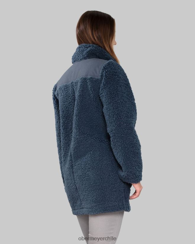 chaqueta andie sherpa Obermeyer índigo crudo 06060L277 ropa