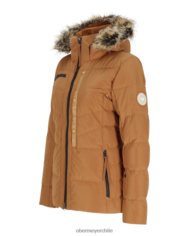 chaqueta circular Obermeyer azúcar morena 06060L6 ropa